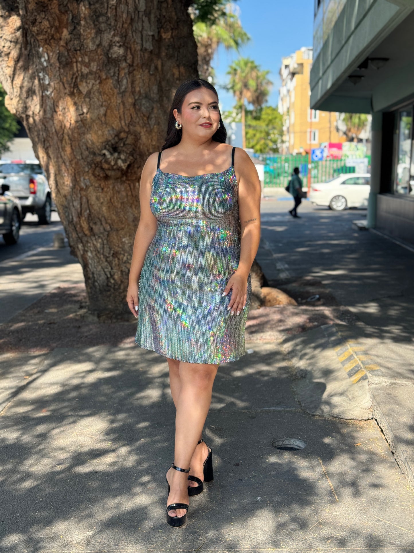Vestido tornasol
