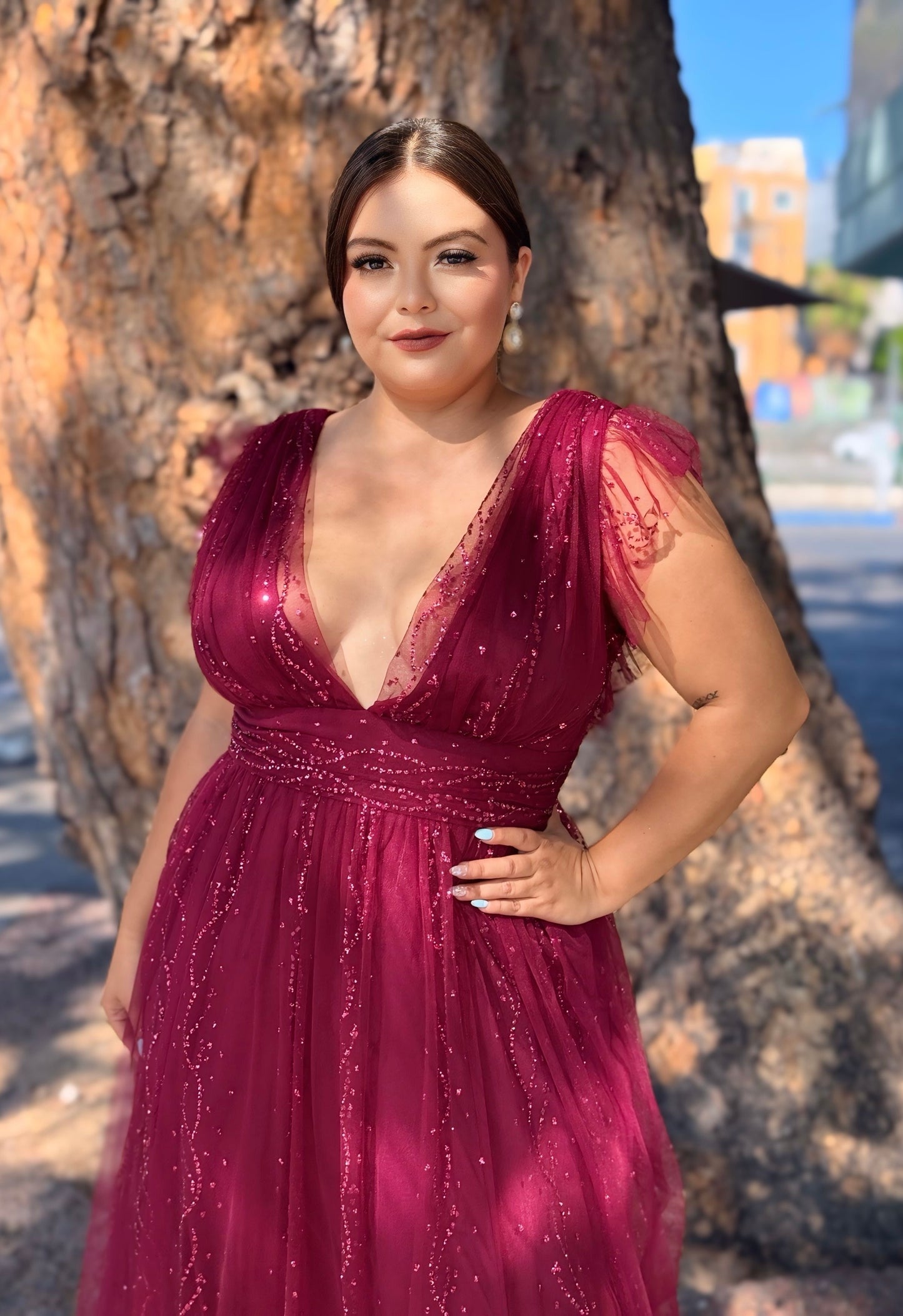 Vestido vino