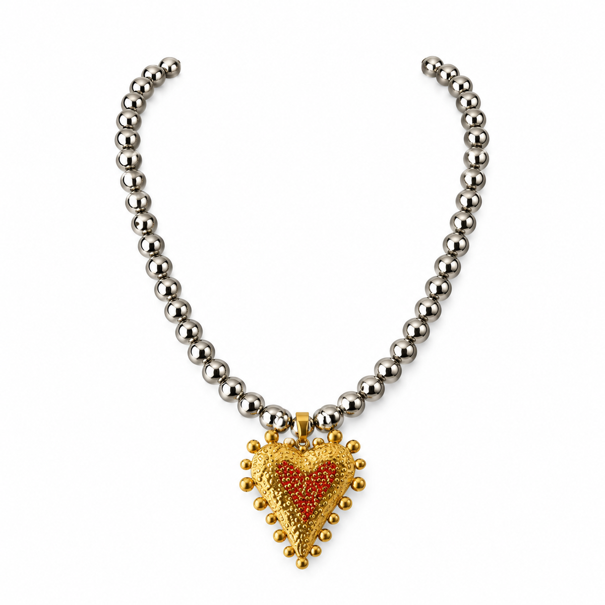 Collar corazón