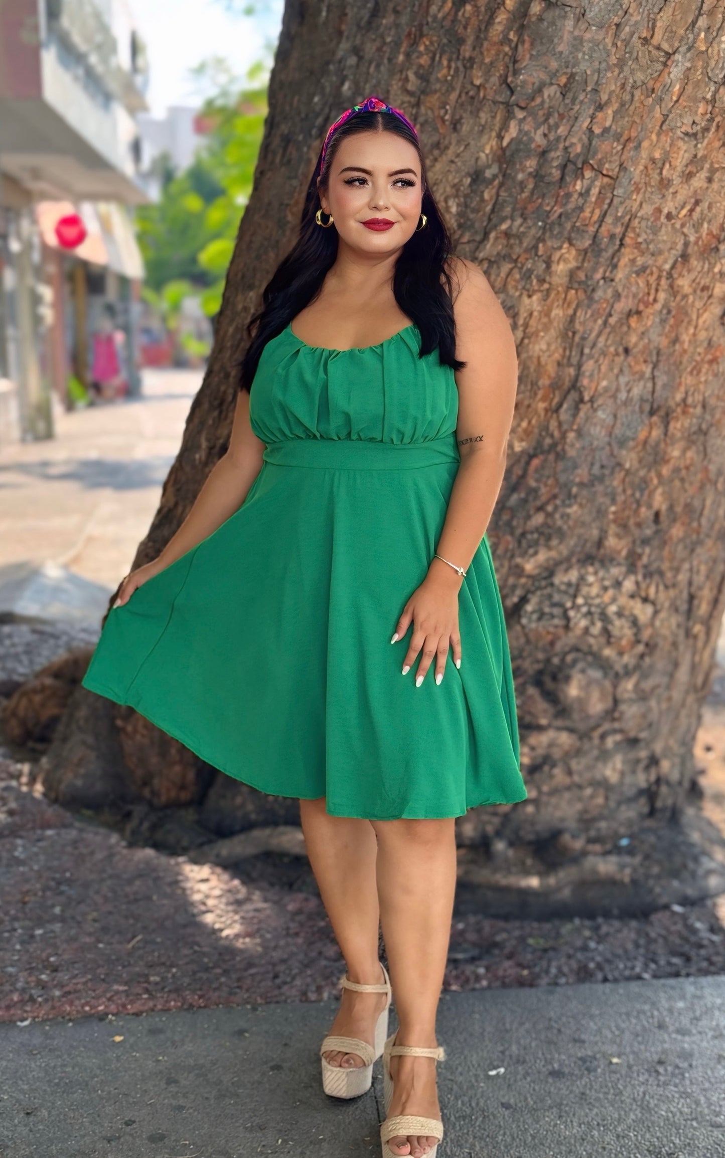 Vestido tirante