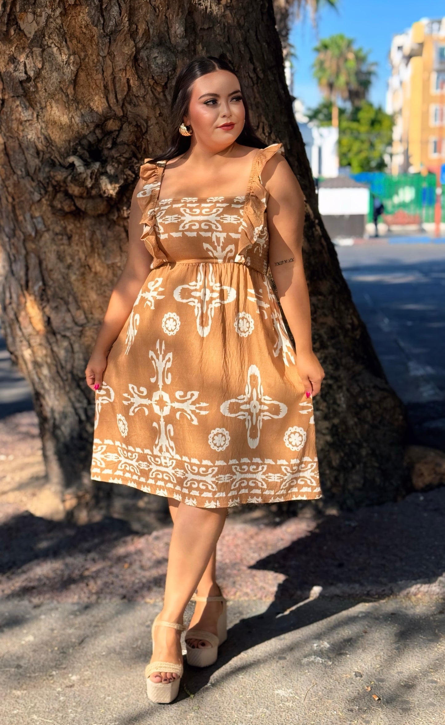 Vestido tirante
