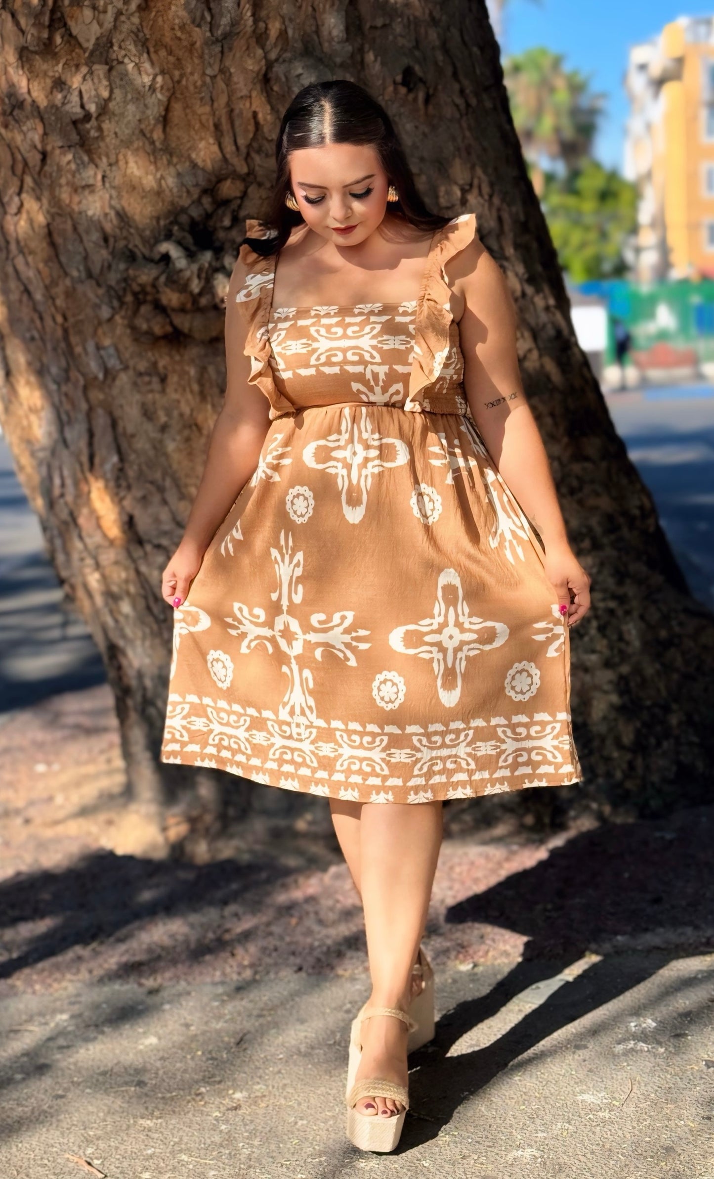 Vestido tirante