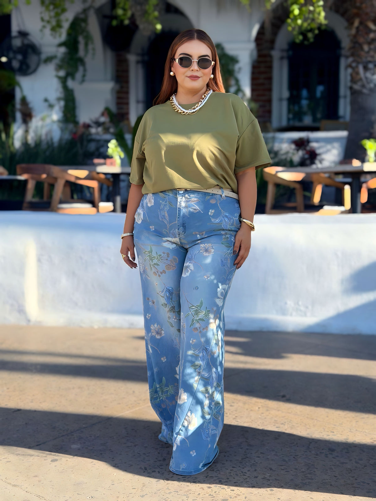 Pantalón Flores