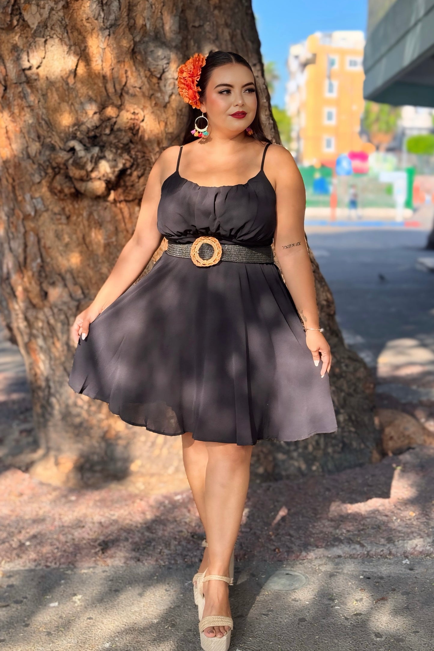 Vestido tirante