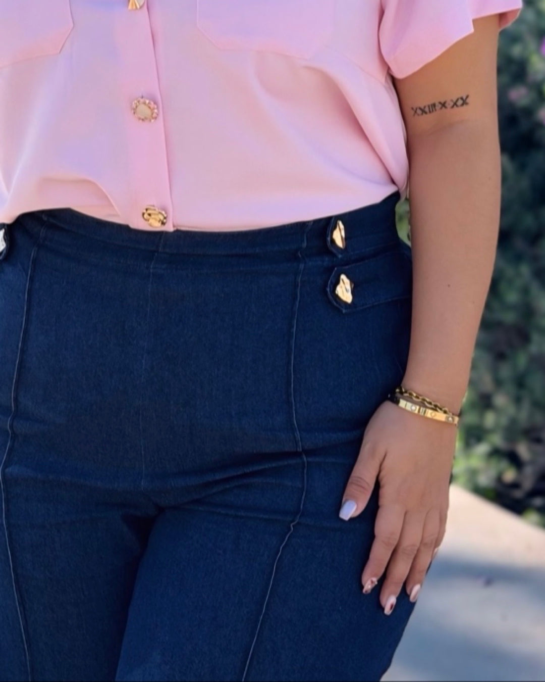 Pantalón mezclilla stretch