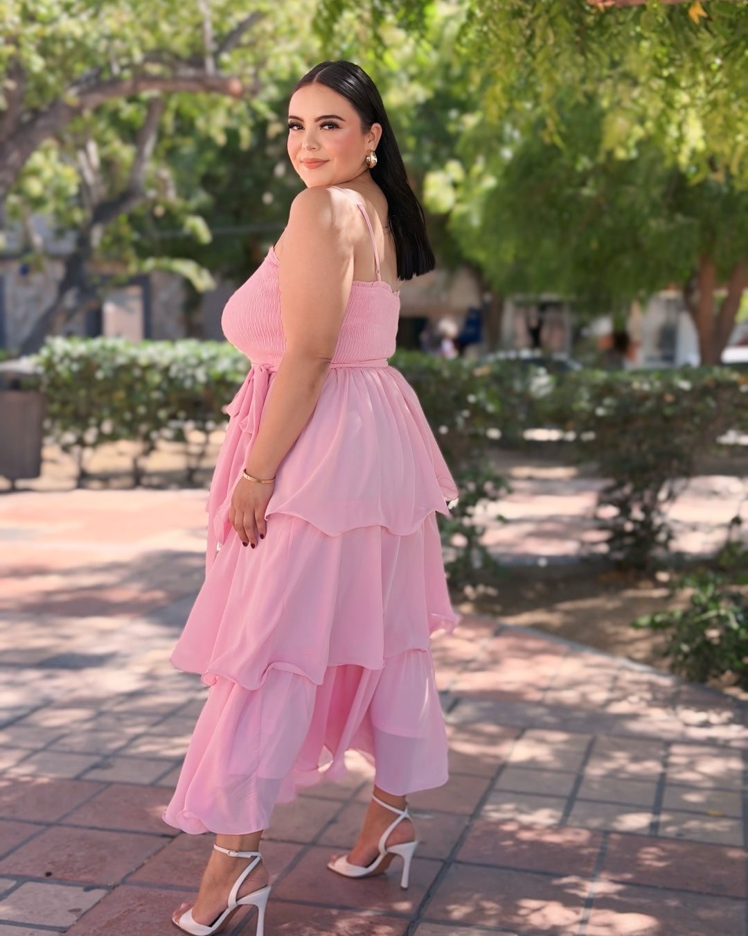 Vestido Rosa Olan