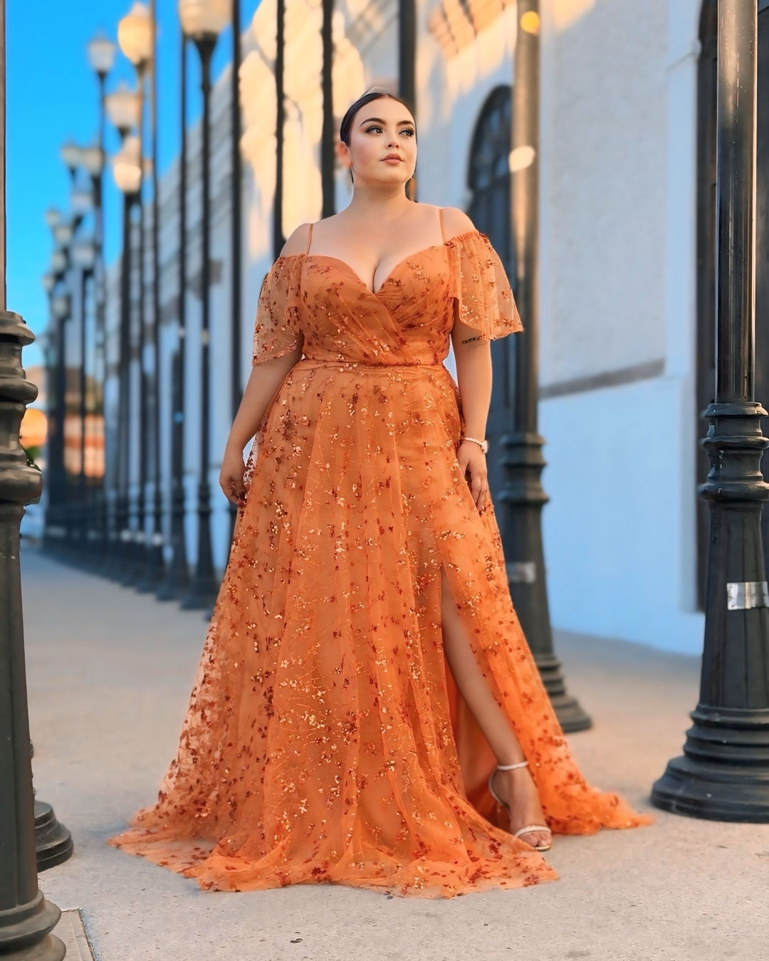 Vestido de noche Chedron