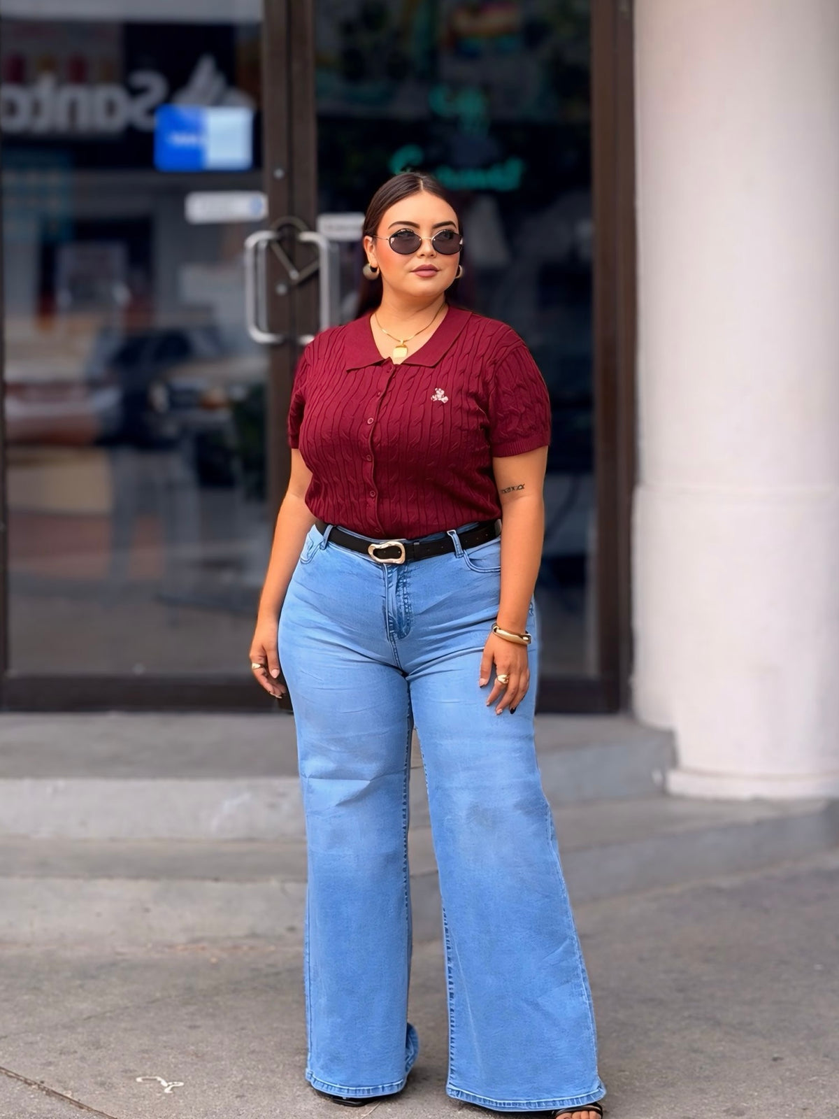 Blusa Osito Vino