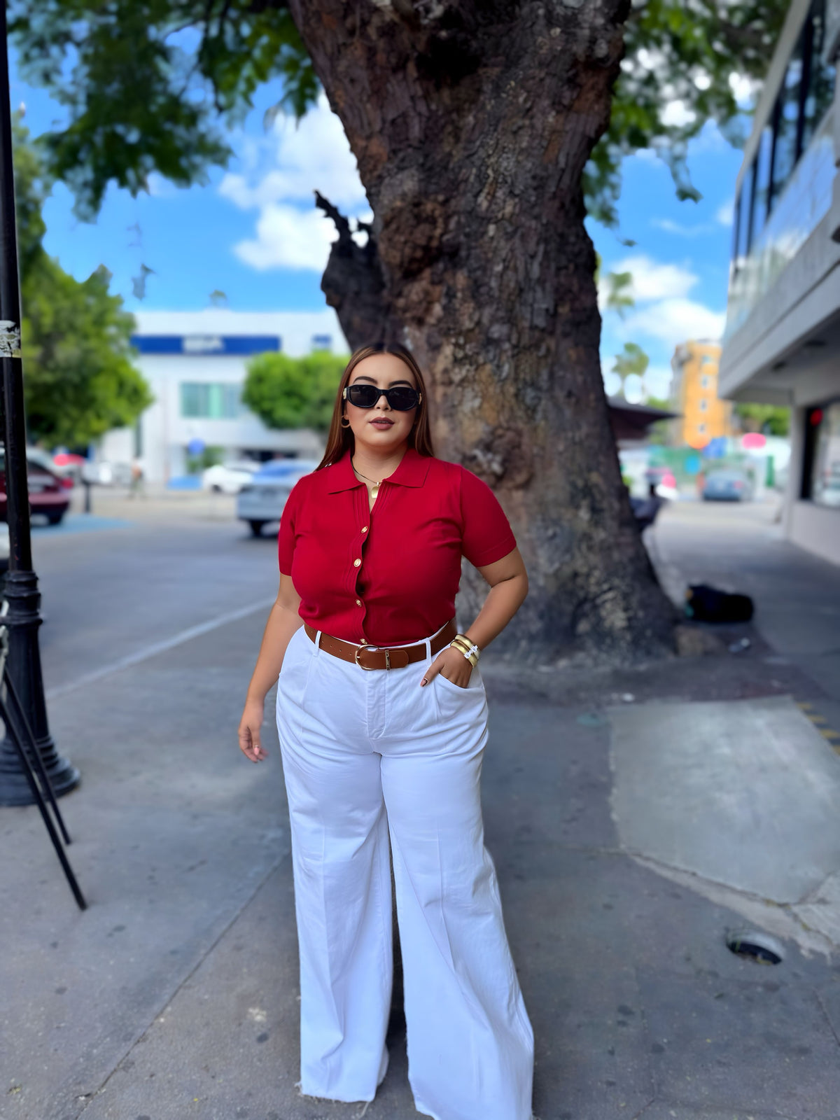 Blusa Roja