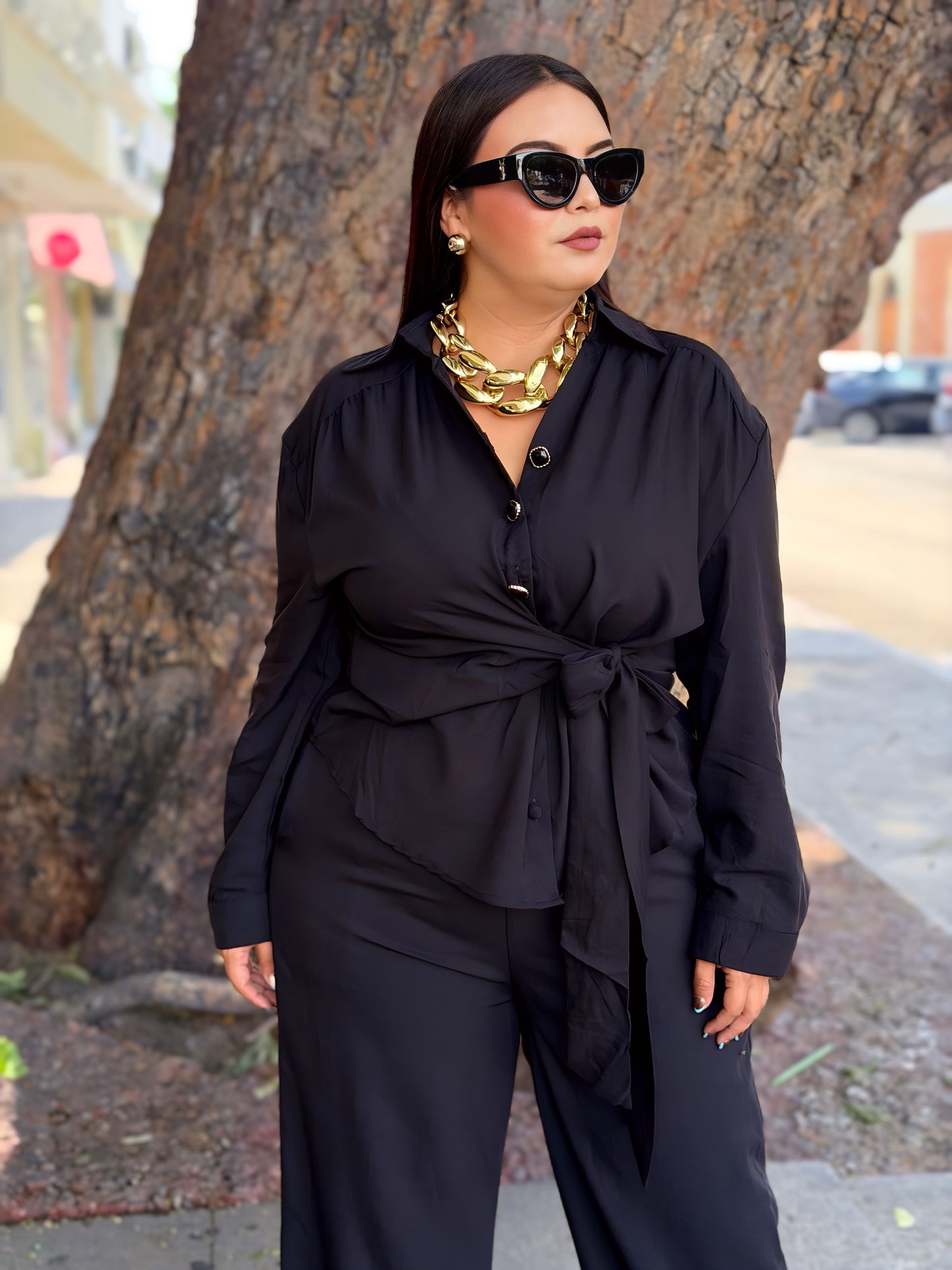 Set Negro Lazo