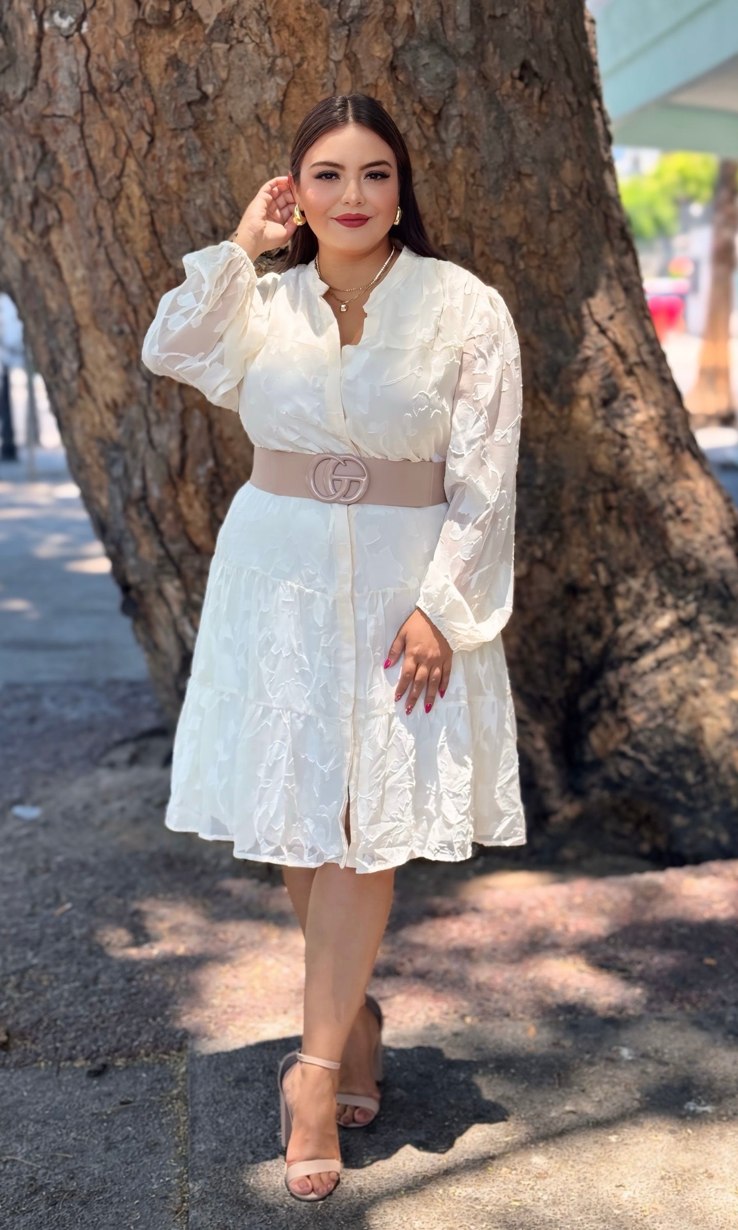 Vestido corto gasa