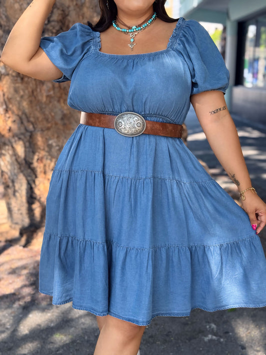 Vestido mezclilla