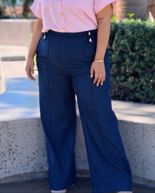 Pantalón mezclilla stretch