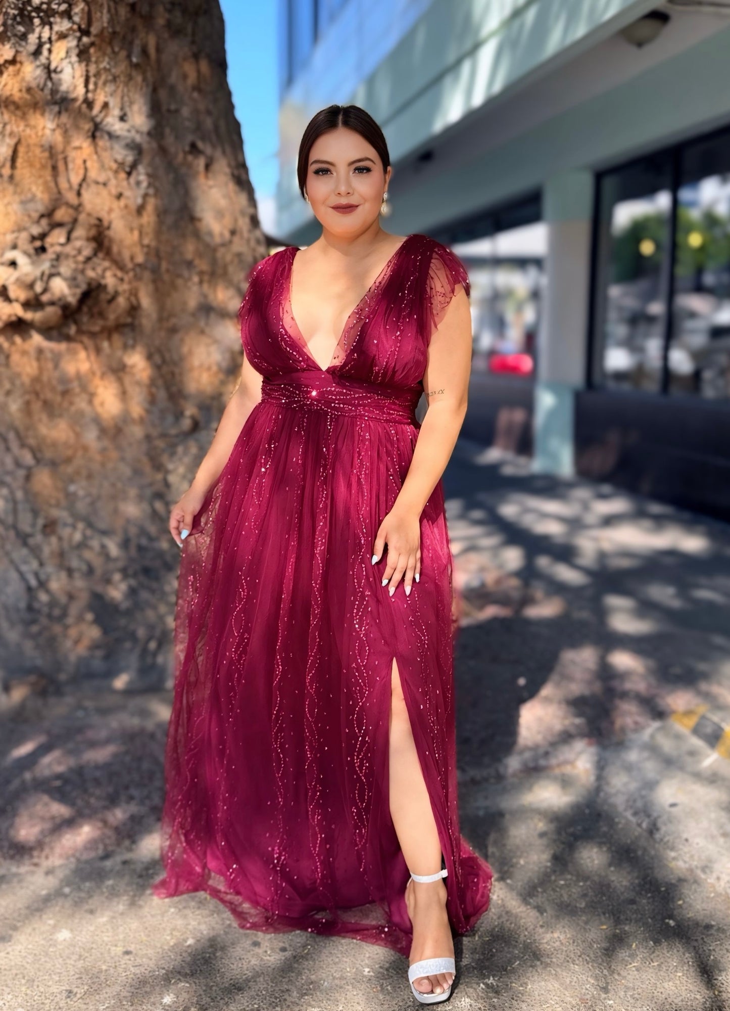 Vestido vino