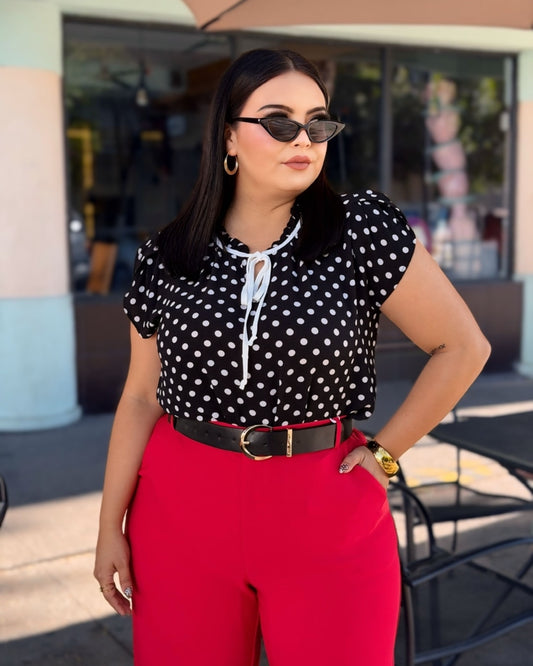 Blusa puntos