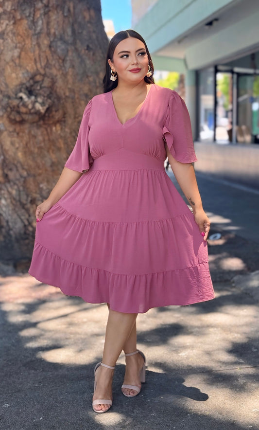 Vestido rosa