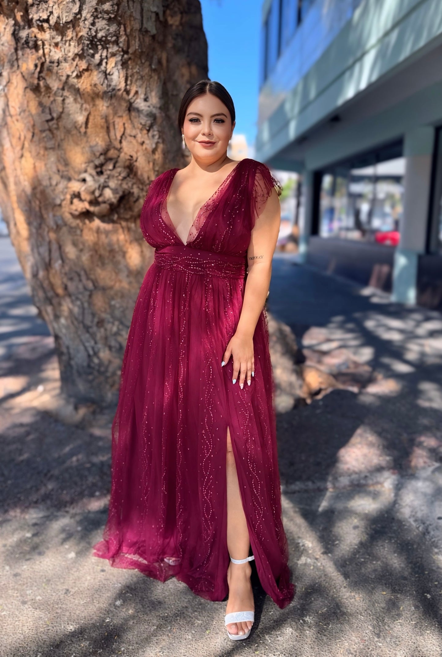 Vestido vino