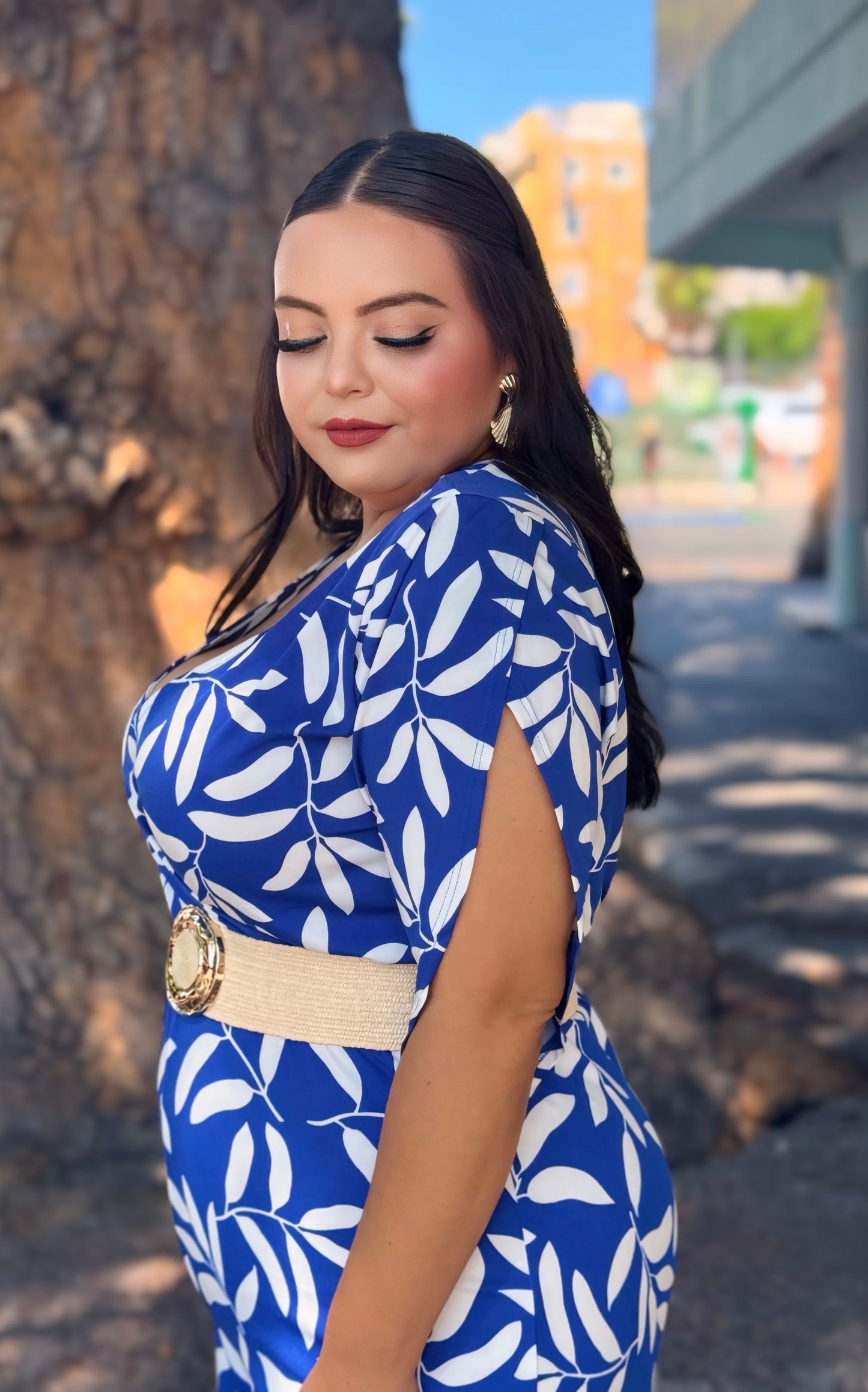 Palazzo azul lycra