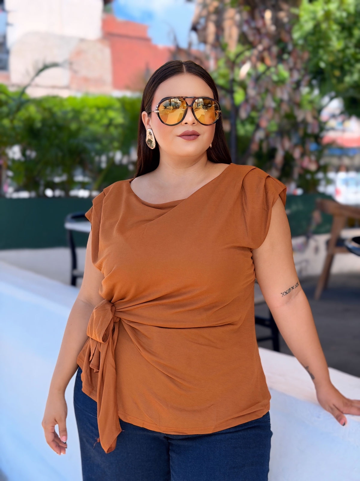 Blusa Terracota