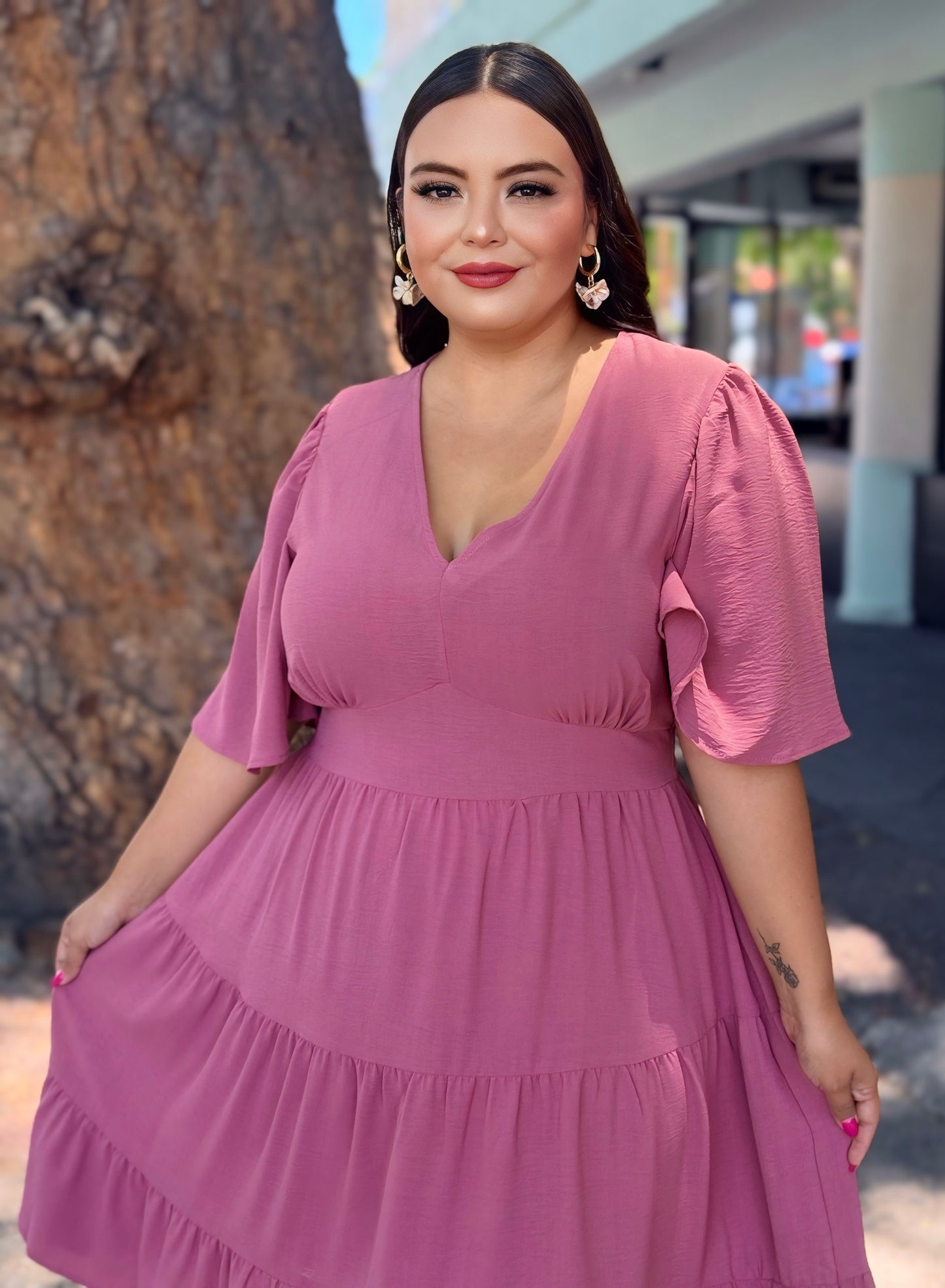 Vestido rosa