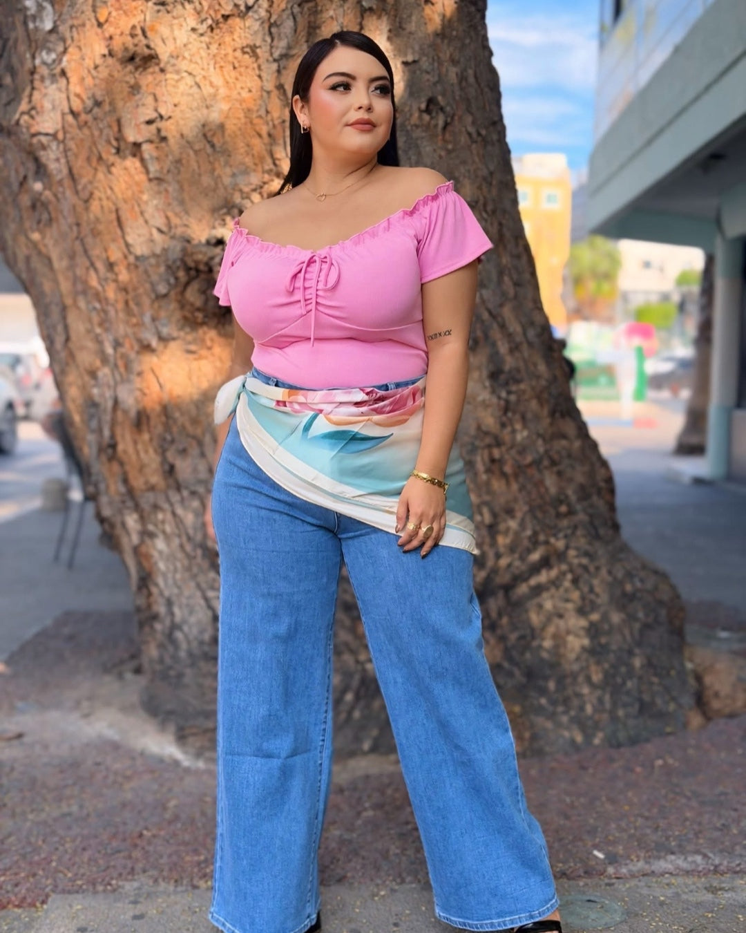 Blusa rosa