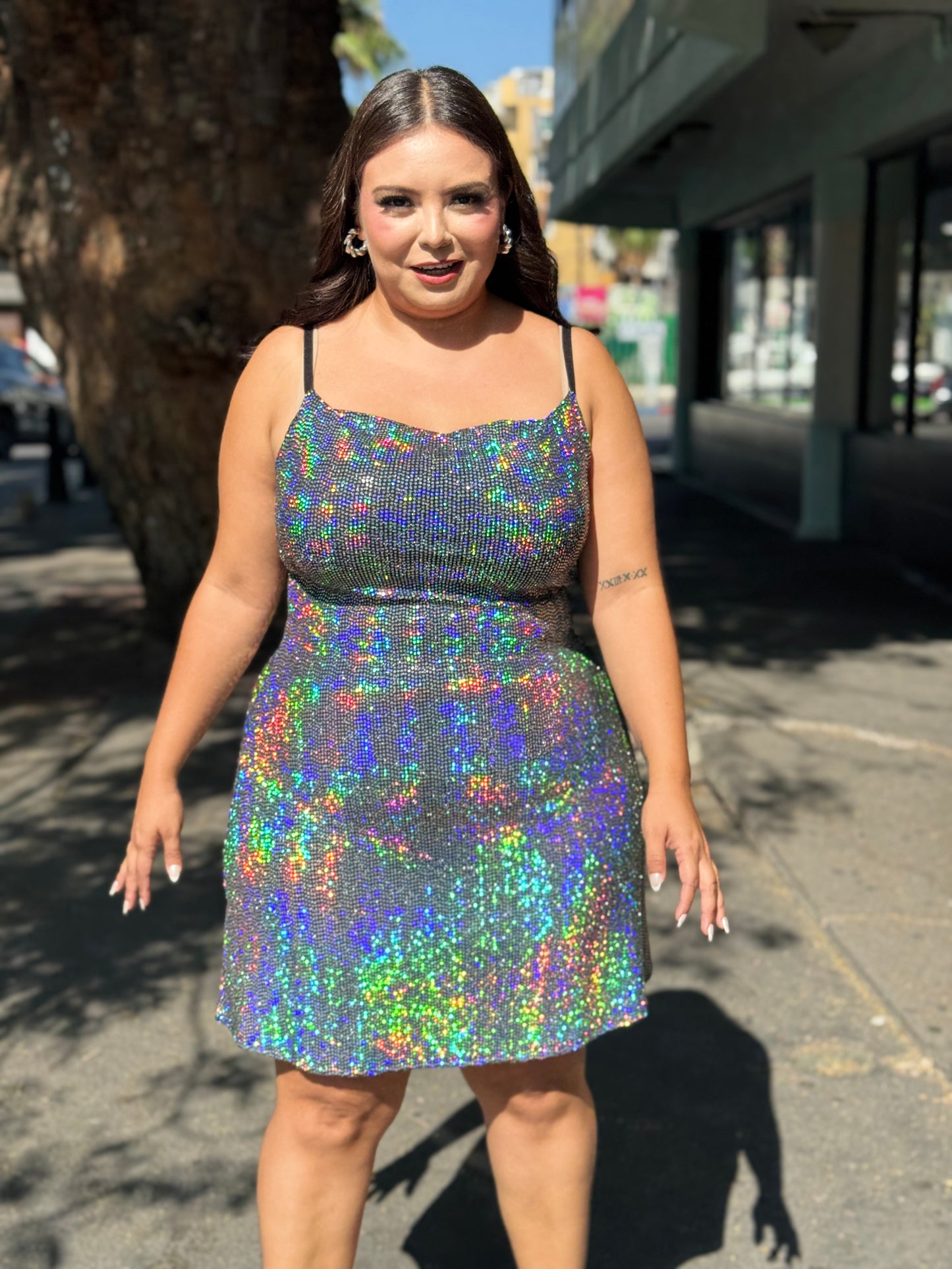 Vestido tornasol