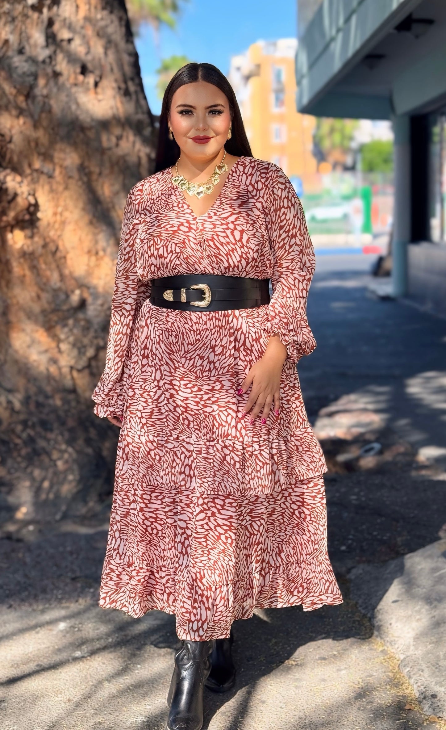 Vestido estampado