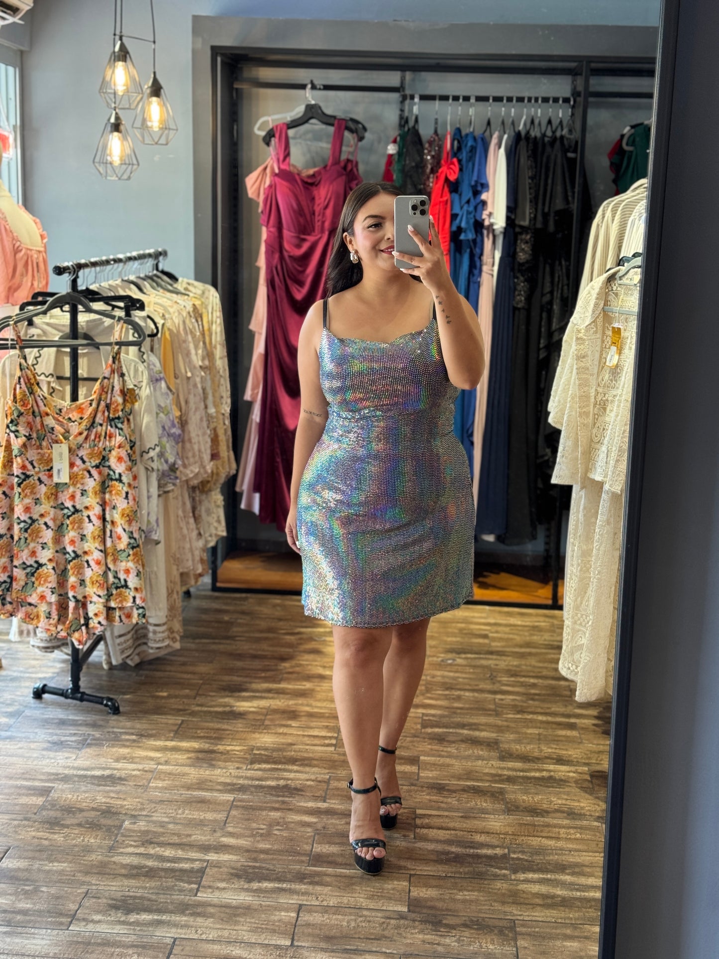Vestido tornasol