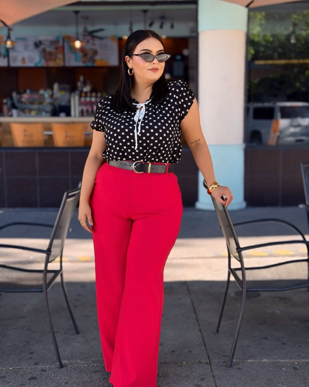 Blusa puntos