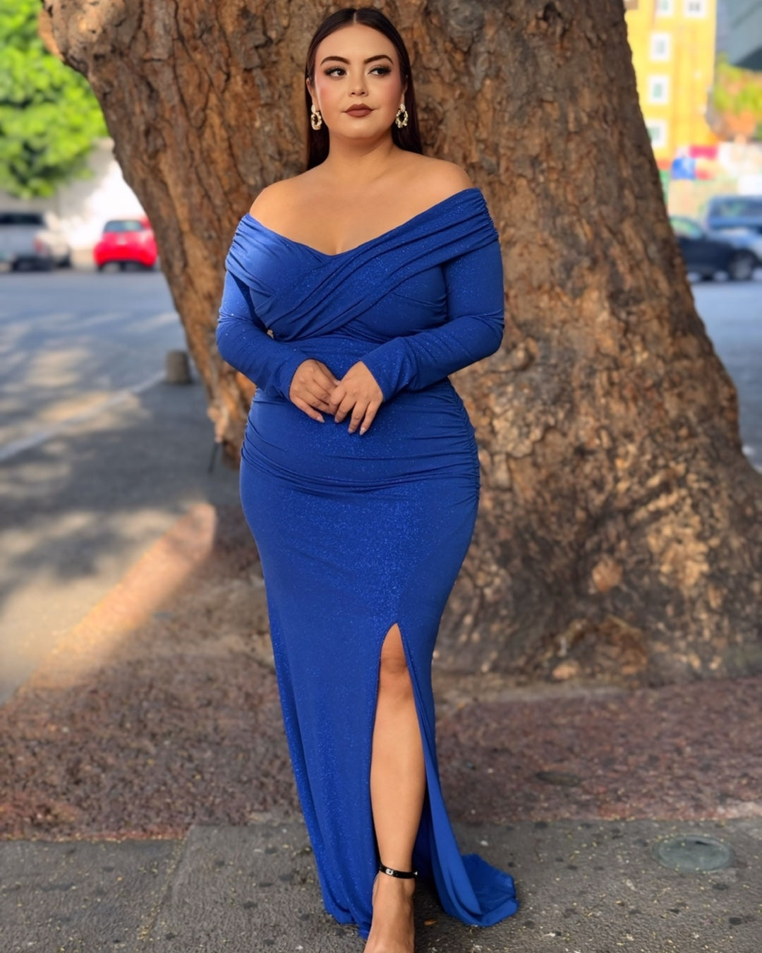 Vestido gala - Azul