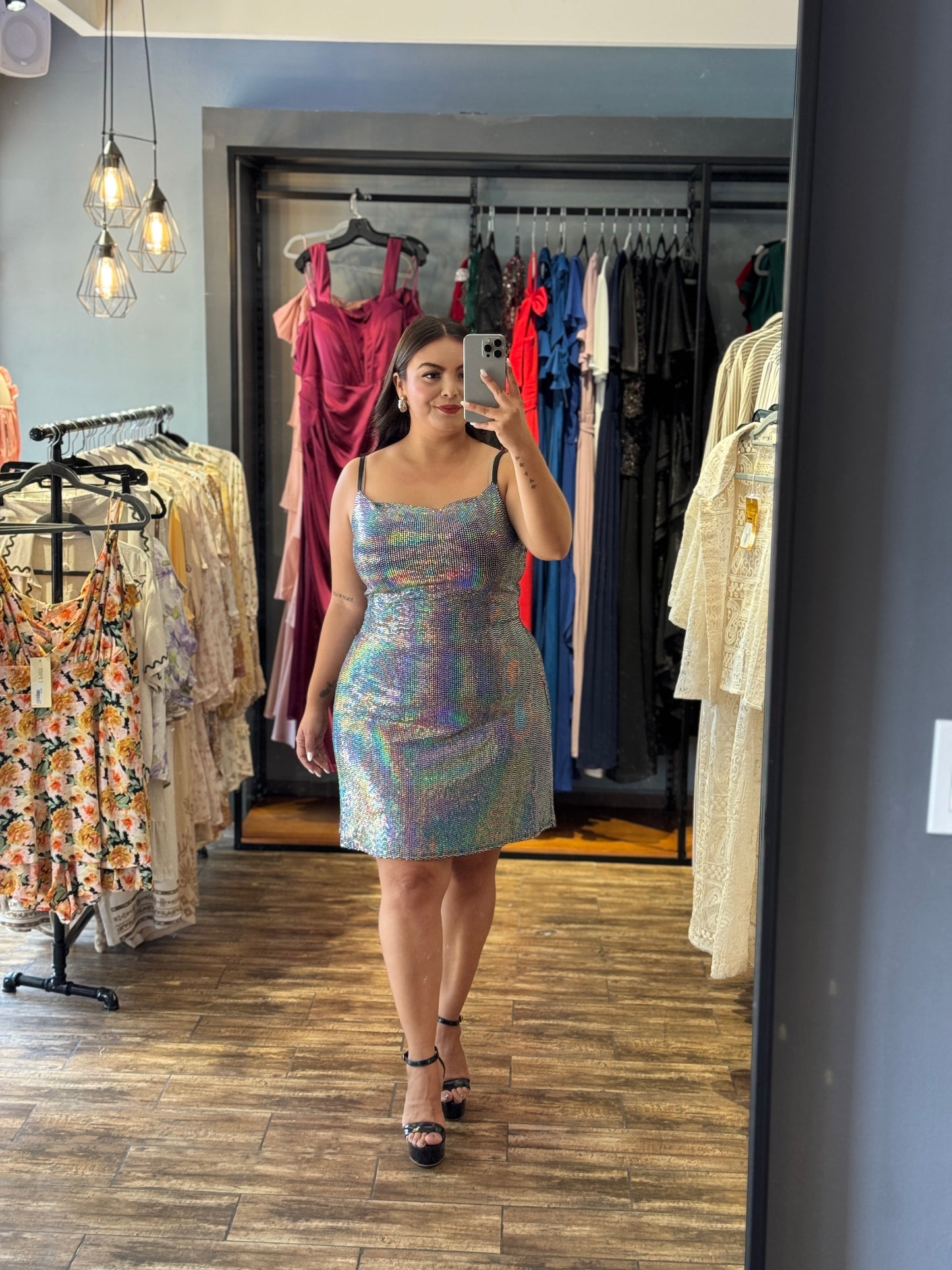 Vestido tornasol