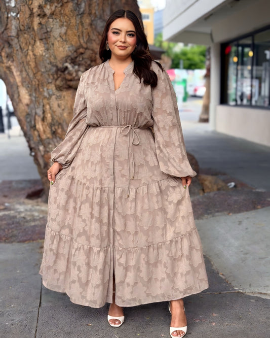 Vestido Beige