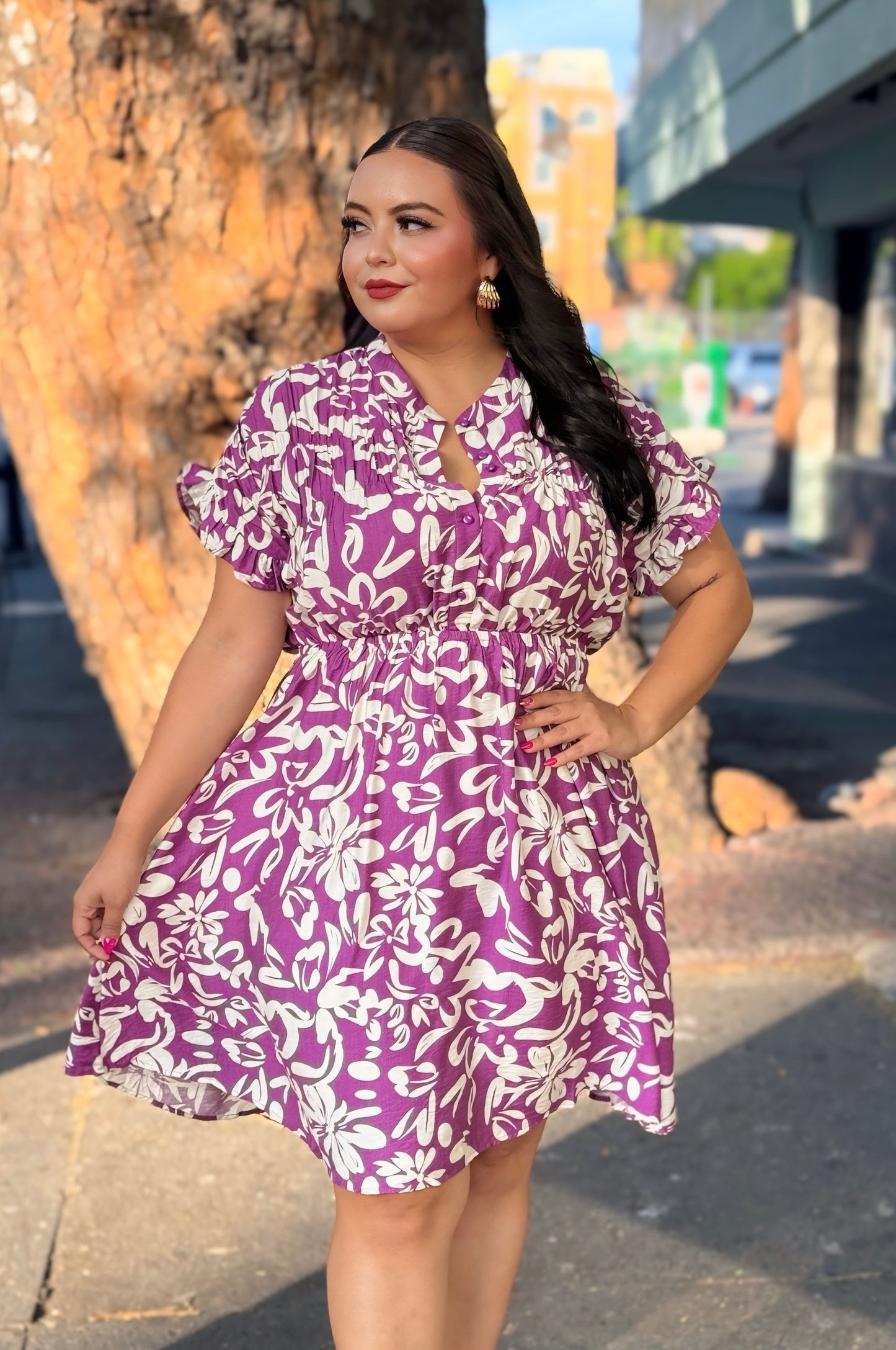 Vestido lila