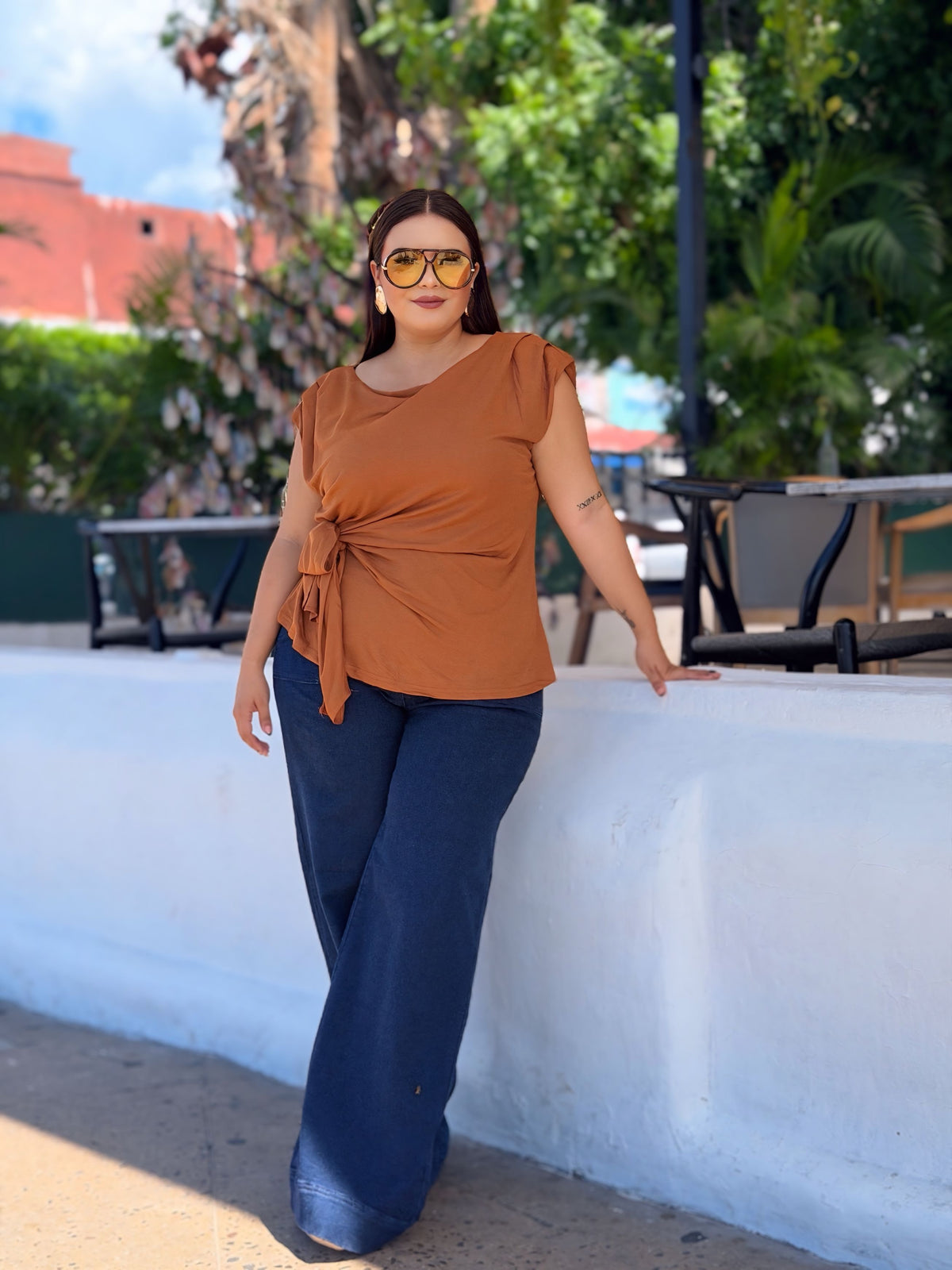Blusa Terracota