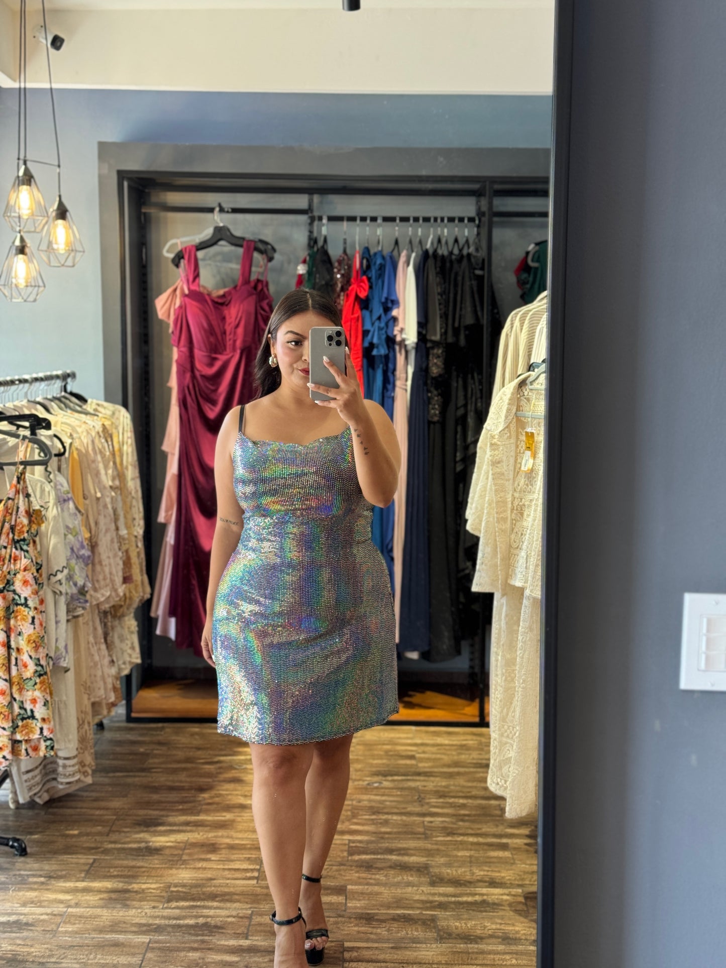 Vestido tornasol