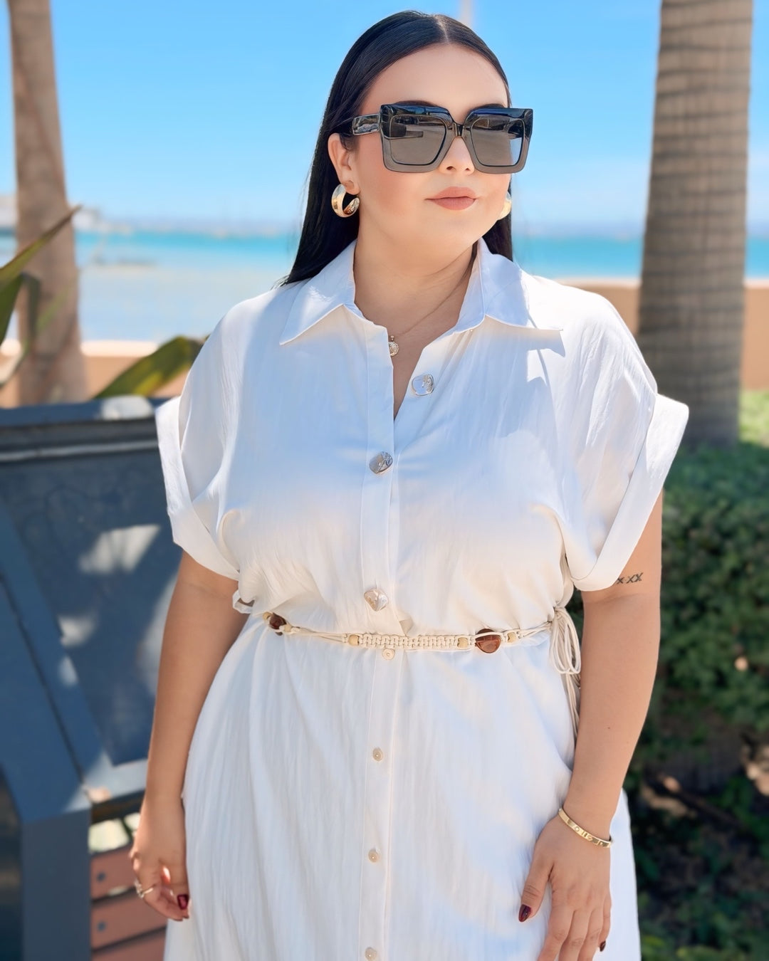 Vestido Fresco Blanco