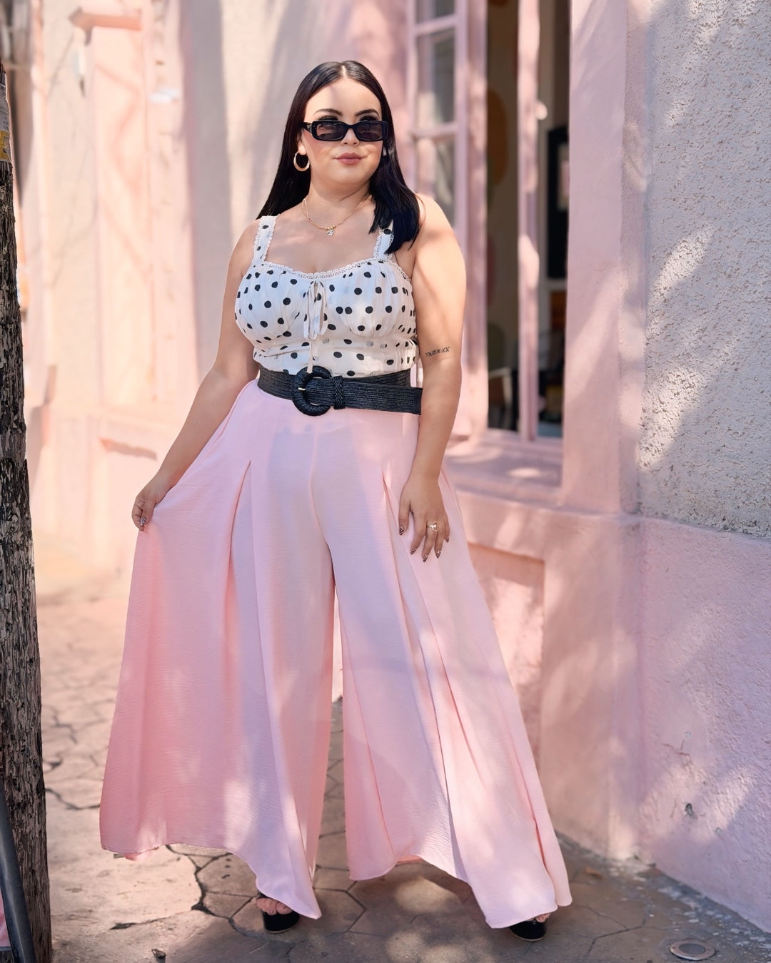 Pantalón Palazzo Rosa