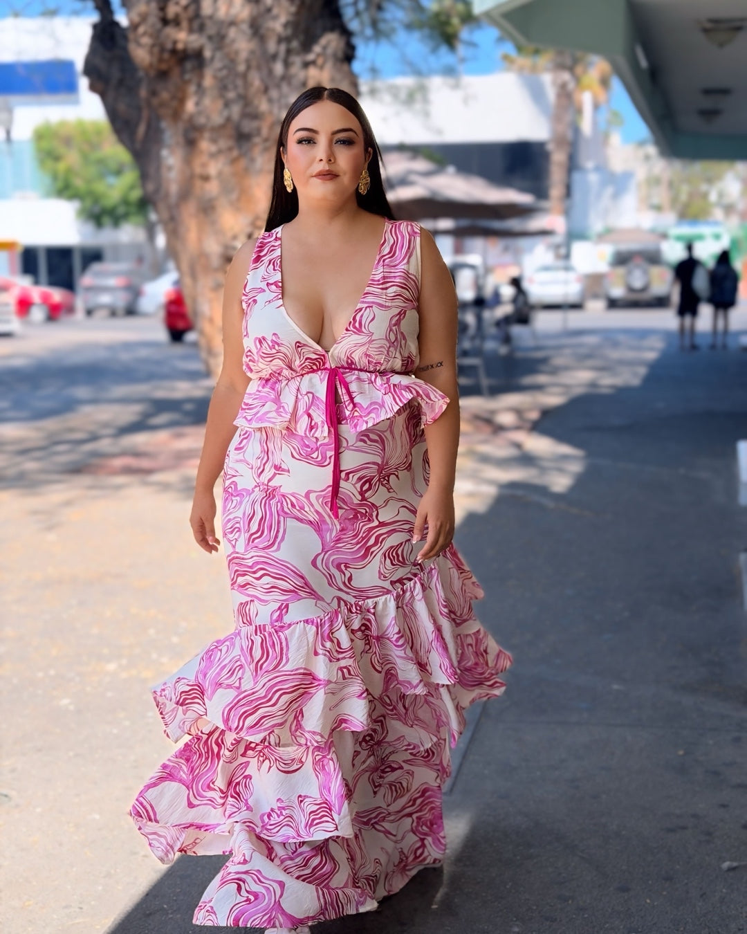 Set rosa de Falda