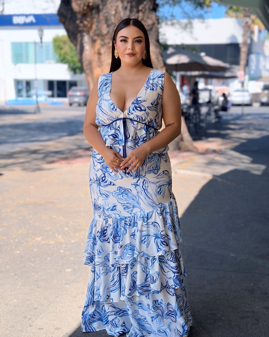 Set de falda Azul