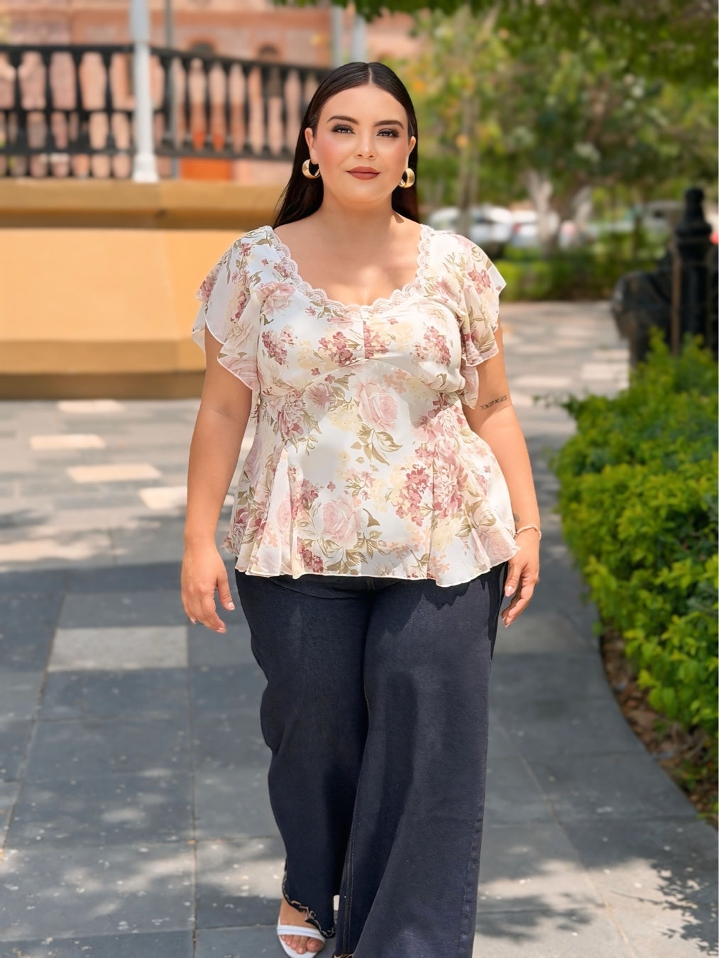 Blusa Flores