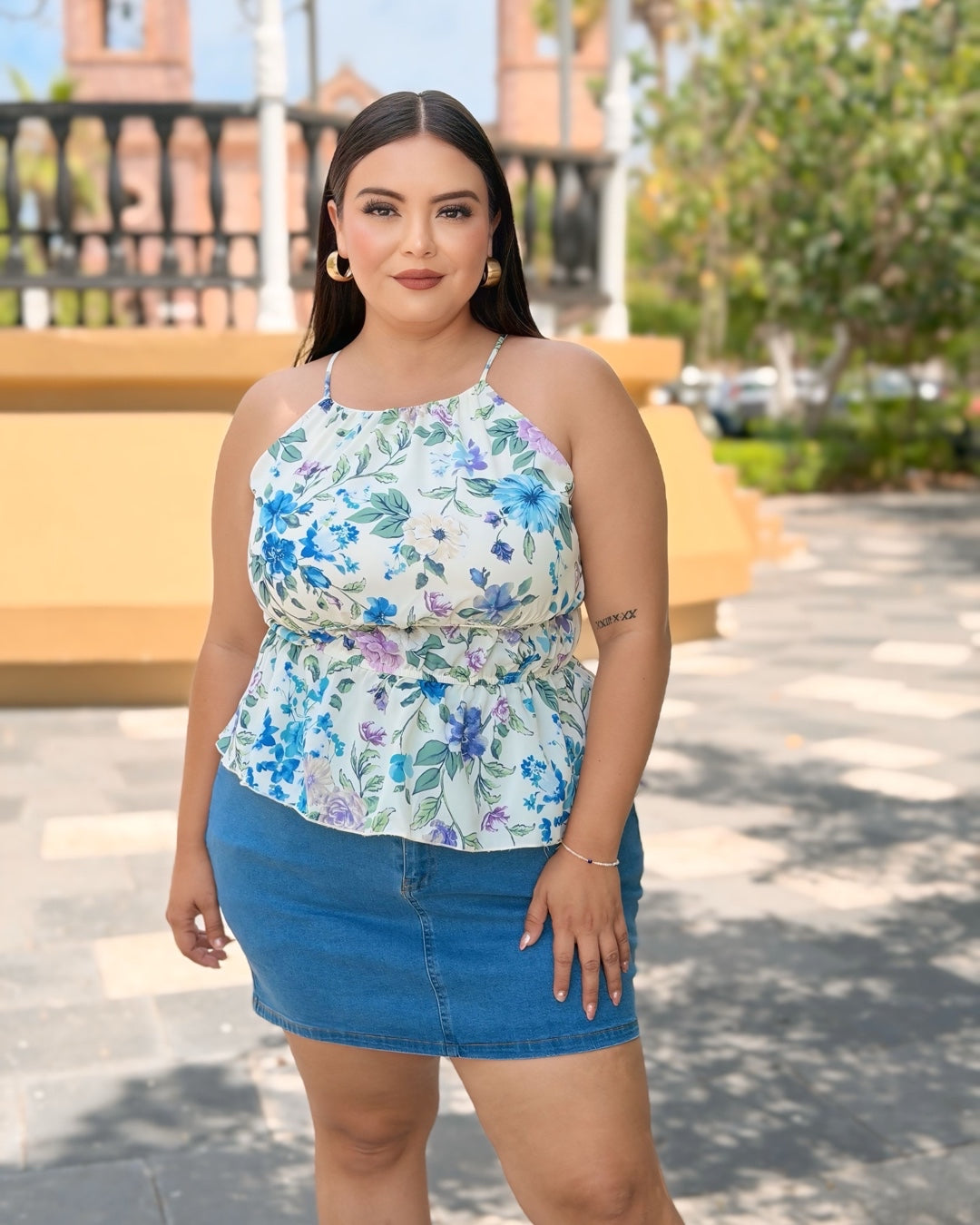 Blusa tirantes