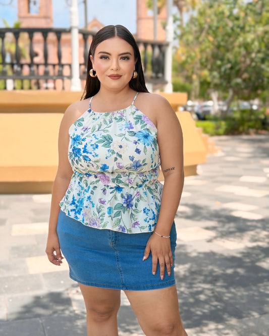 Blusa tirantes
