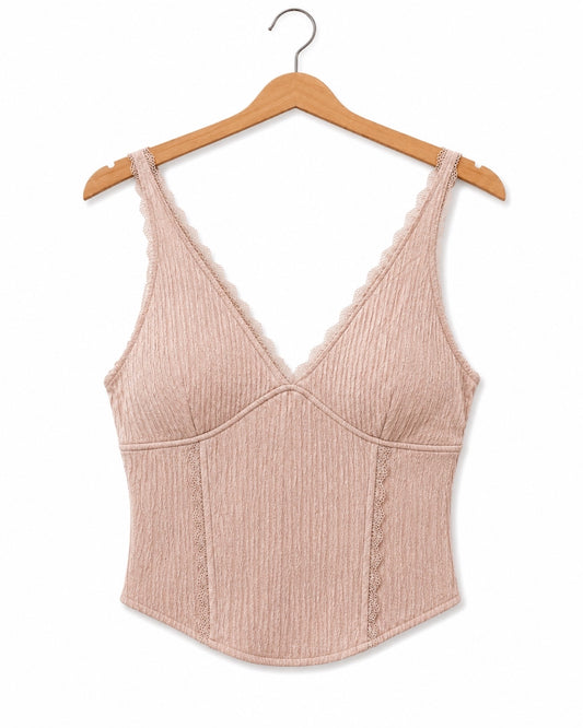 Blusa top rosa