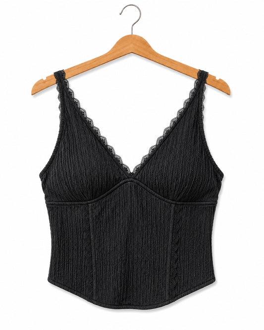 Blusa top negro