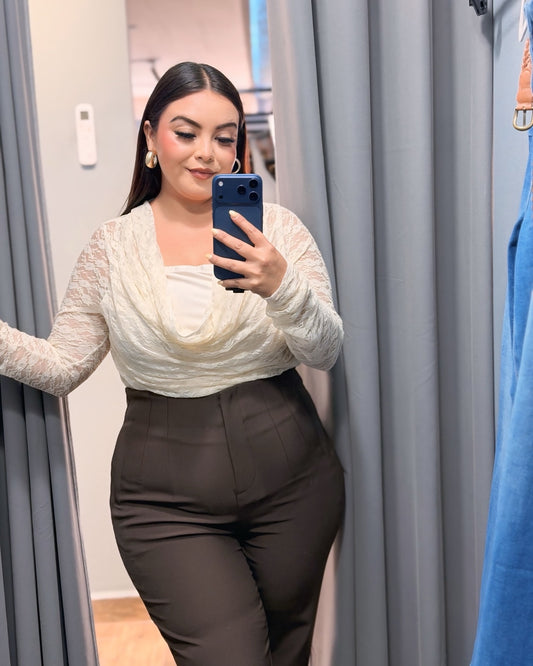 Blusa encaje