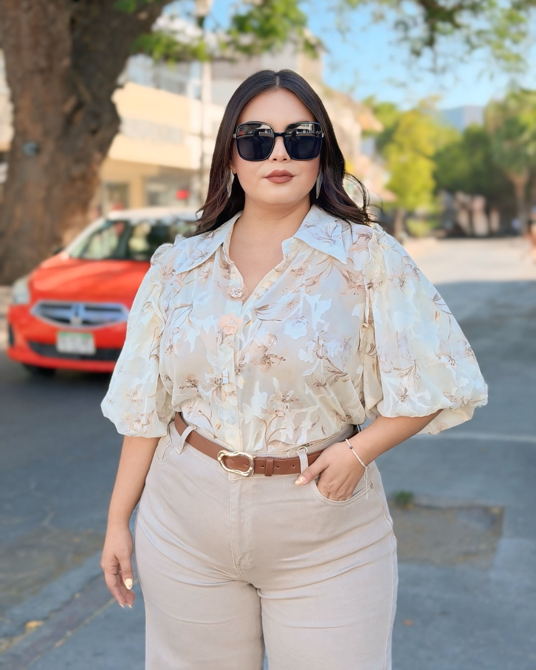 Blusa flor