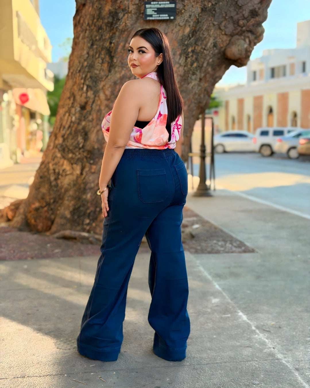 Pantalón mezclilla