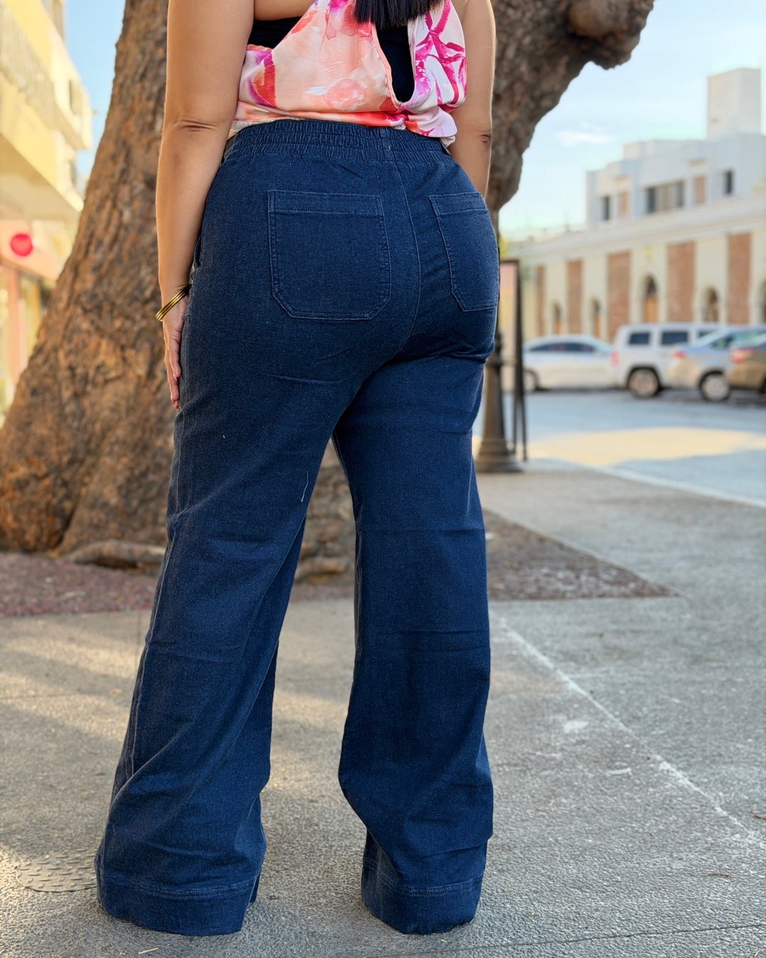 Pantalón mezclilla