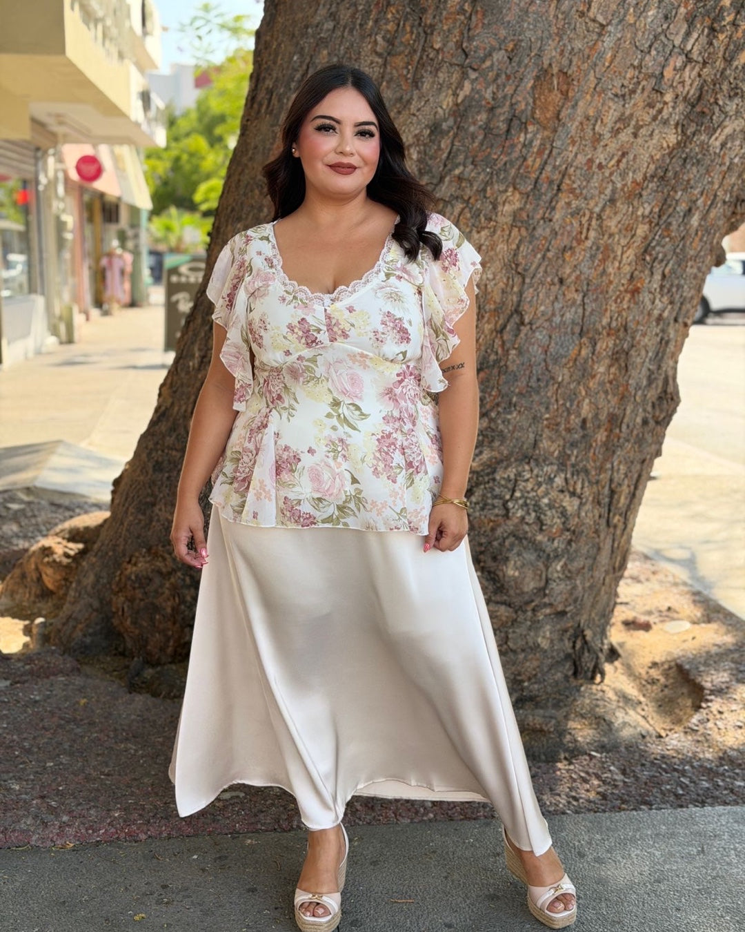 Blusa de flores