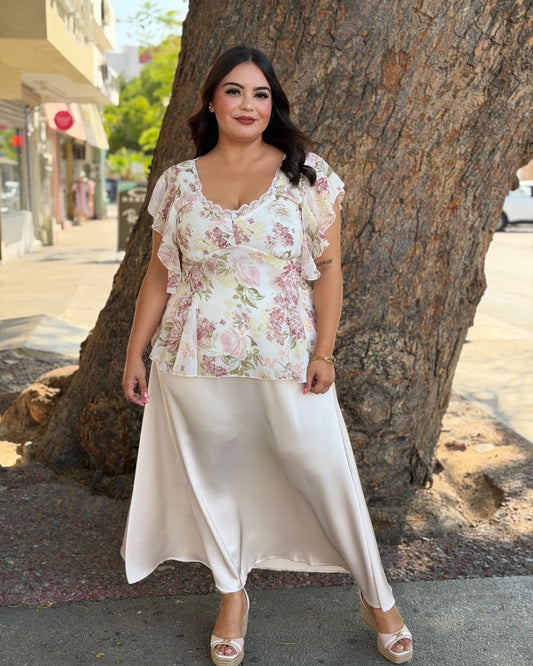 Blusa de flores